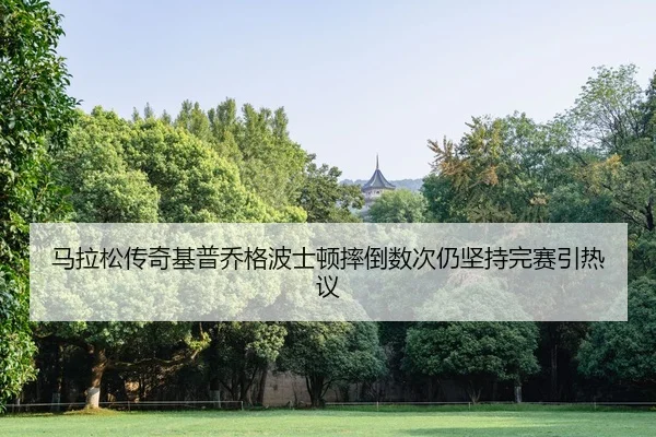 马拉松传奇基普乔格波士顿摔倒数次仍坚持完赛引热议